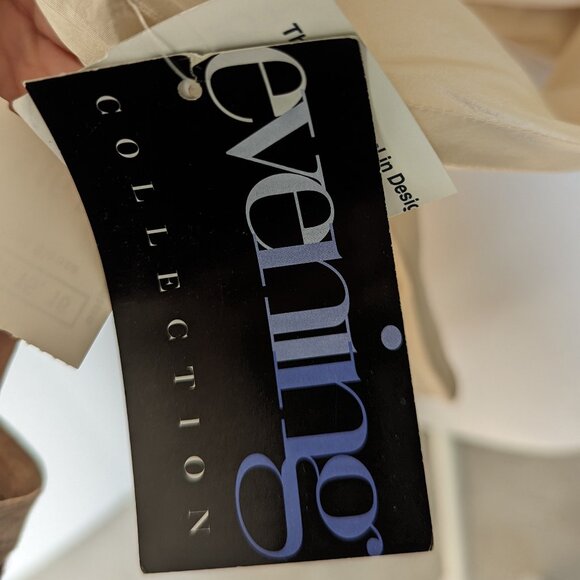 Vintage Silk Kay Unger wrap blouse- Size 2 NWT - Picture 6 of 10